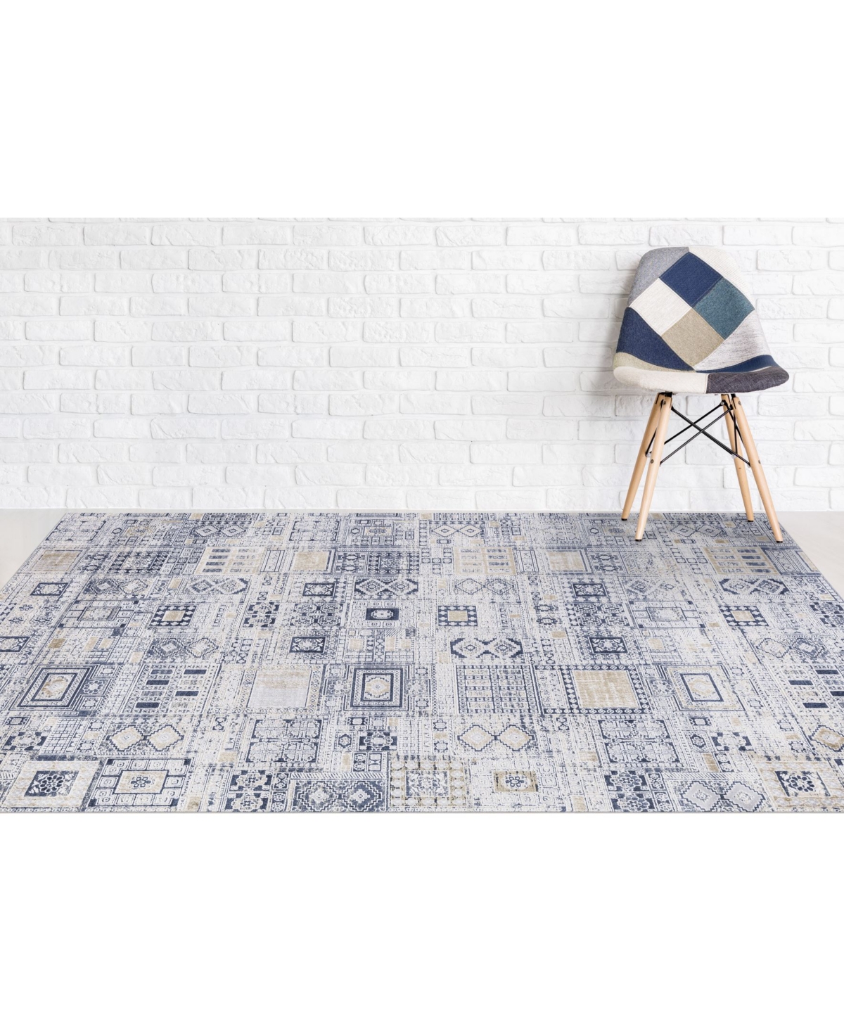 Amer Rugs Hamilton Ham-7Gold Area Rug -Gold