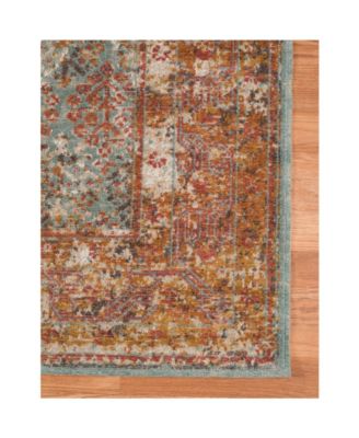 Eternal ETE-15 Turquoise 5'7" x 7'6" Area Rug