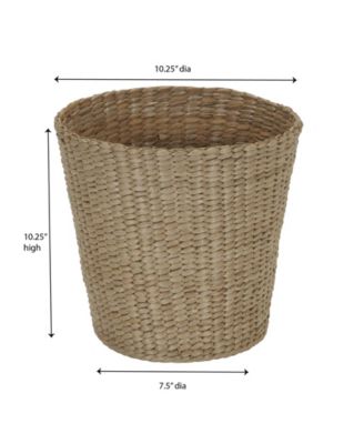 Household Essentials Cattail Waste Basket