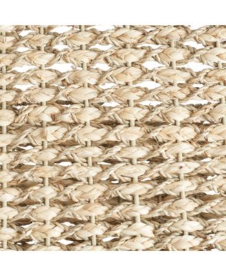 Sea Grass and Corn Husk Stair Step Basket