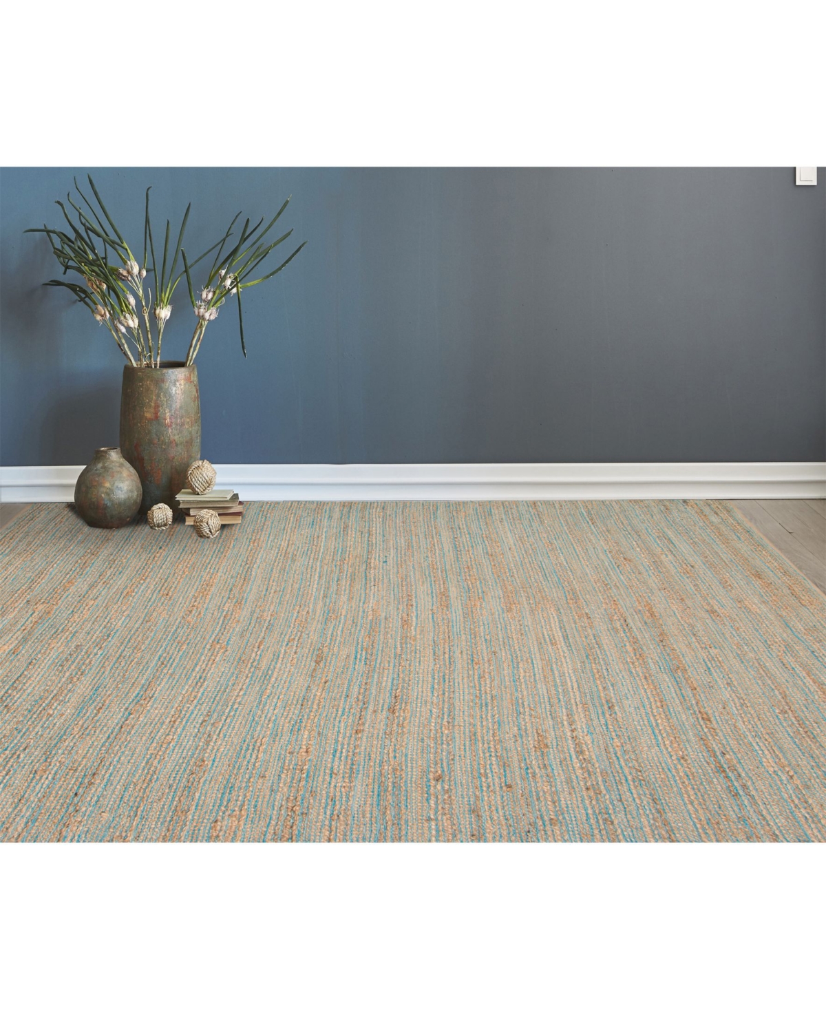 Amer Rugs Naturals Nat-1Area Rug - Blue