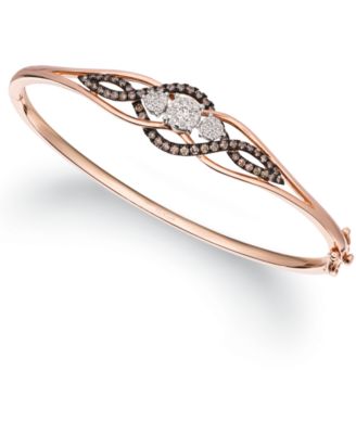 chocolate diamond bangle