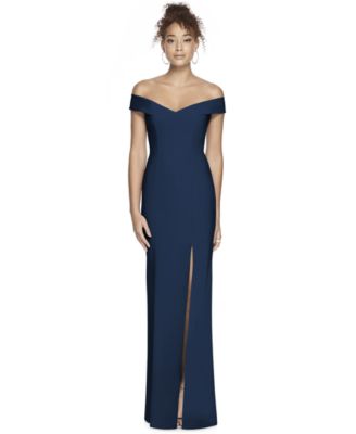 Dessy Collection - Off-The-Shoulder Maxi Dress