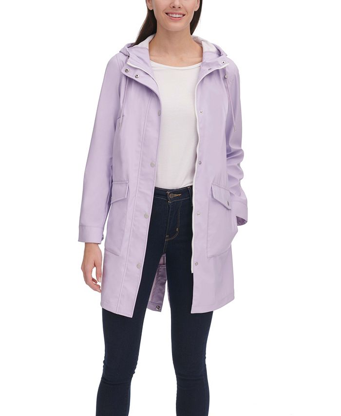Levi's Midweight Rubberized Rain Fishtail Parka Jacket Macy's