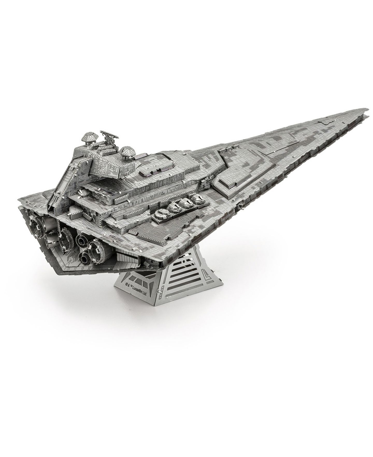 Детский конструктор Fascinations Star Wars Imperial Star Destroyer Metal Earth Iconx 159-Piece Building Set, Ages 14+ — фото 4