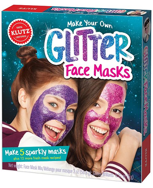 Klutz Make Your Own Glitter Face Masks Reviews Home Macy S