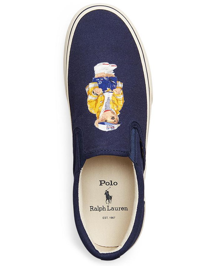 Polo Ralph Lauren Men s Thompson CP 93 Bear Canvas Sneaker Macy s
