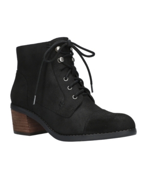 image of Bella Vita Sarina Lace Up Booties Women-s Shoes