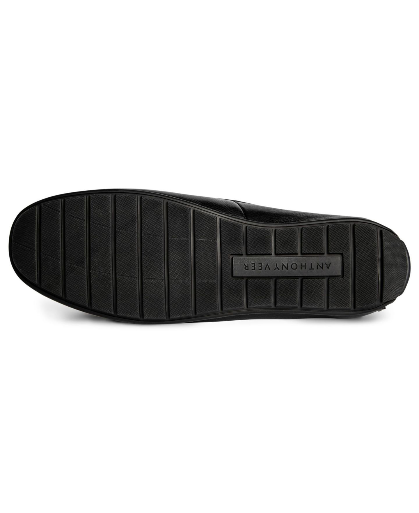 Мужские туфли Anthony Veer Cleveland Driver Slip-On Leather Loafer, цвет: Чёрный — фото 5