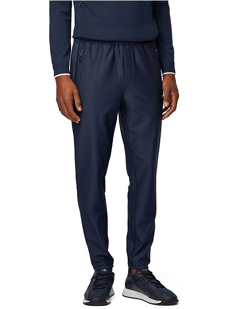 Hugo Boss Boss Men S Hariqo Pinstripe Detail Jogging Trousers