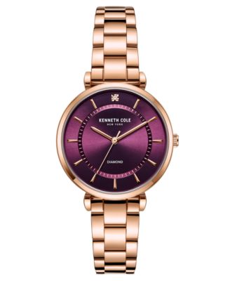michael kors access mkt5017 bradshaw bracelet smart watch in purple