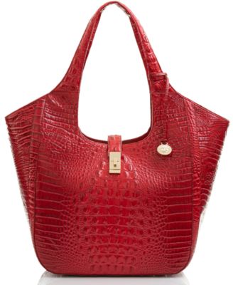 Brahmin - Carla Melbourne Embossed Leather Tote