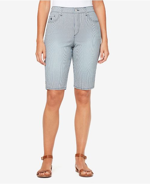 Gloria Vanderbilt Women S Amanda Bermuda Shorts Reviews Shorts