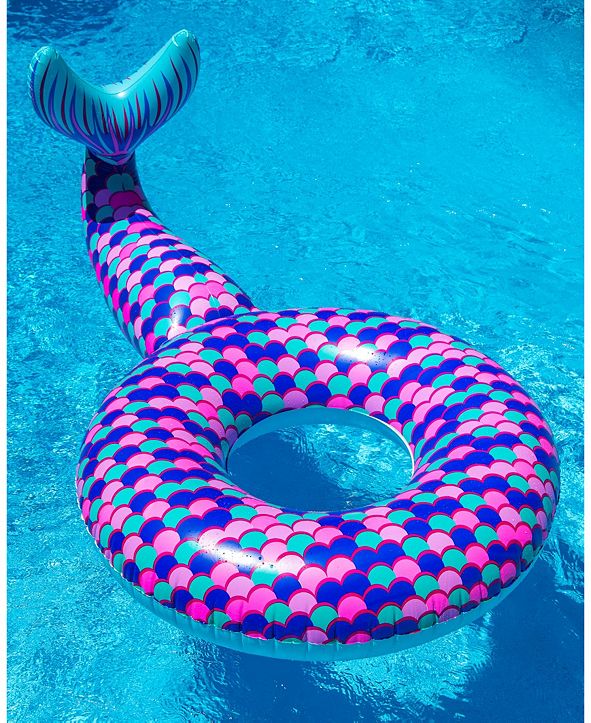 mermaid tail pool float