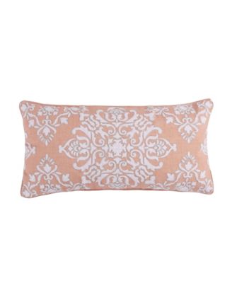 Darcy Medallion Stitch Decorative Pillow, 12" x 24"