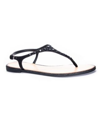 chinese laundry black sandals