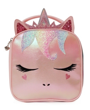image of Omg! Accessories Girls Sugar Glitter Miss Gwen Unicorn Insulated Lunch Bag