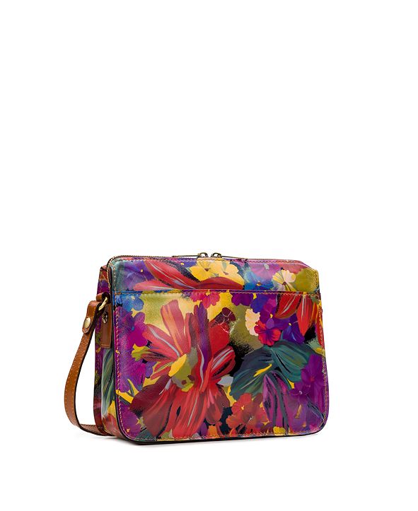 brown top handle bag