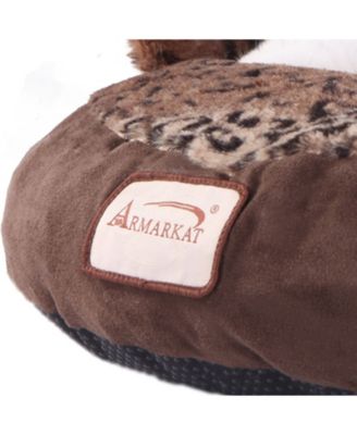 Cuddle Cave Cat Bed With Anti Slip Bottom for Cat Kitty Puppy Animals, Cat Slipper Bed C31HKF/BW