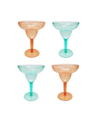 Martha Stewart Collection - 4-Pc. Margarita Glass Set, Created for Macy's
