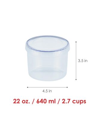 Easy Essentials 20-Pc. Twist Food Storage Containers