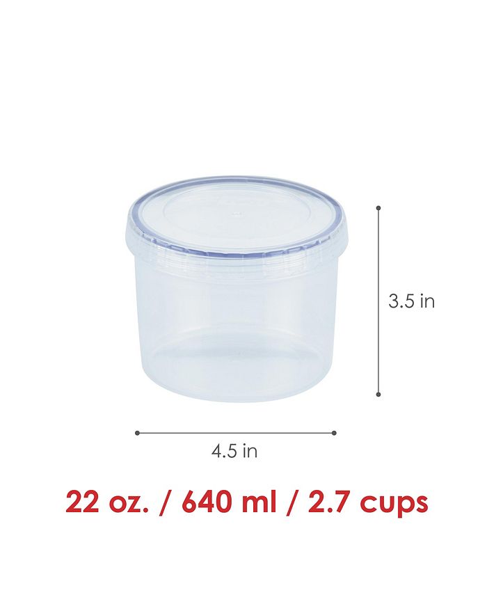 Lock n Lock Easy Essentials 20Pc. Twist Food Storage Containers, Created for Macy's Macy's