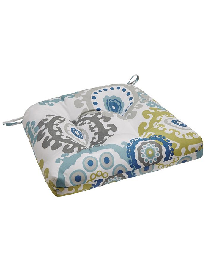 Madison Park Laguna Medallion Print 20" x 20" Scotchgard Outdoor Chair