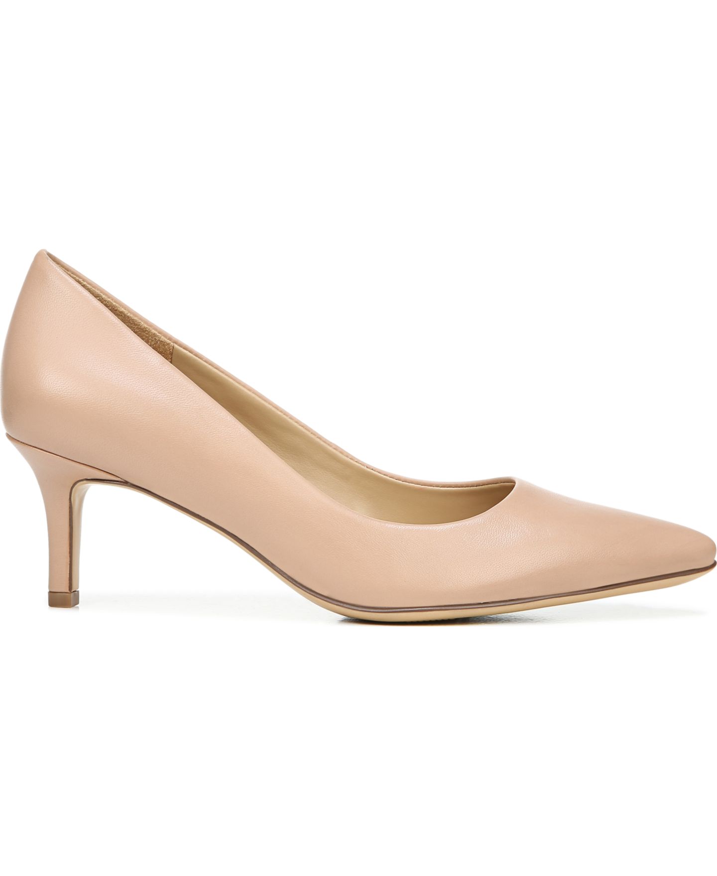 Женские туфли Naturalizer Everly Pointed Toe Pumps, цвет: Телесный — фото 2