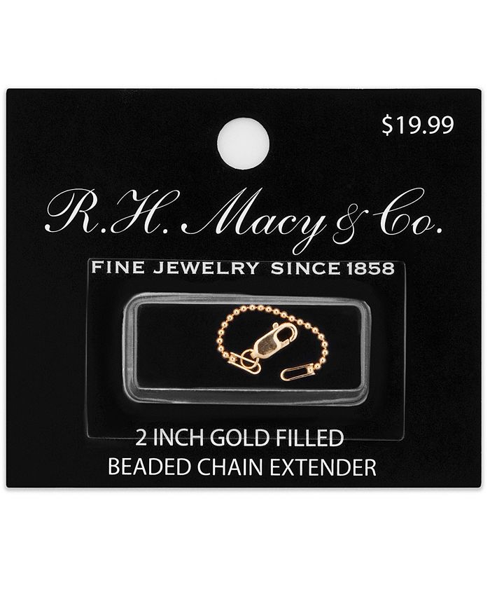DRS - Bead Link 2" Chain Extender in Gold-Filled