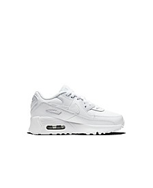 Little Kids Air Max 90 Leather Running Sneakers from Finish Line