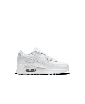 Nike Little Kids Air Max 90 Leather Running Sneakers from Finish Line