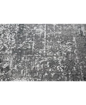 Charm Cha-07 Gray 2'6" x 8' Runner Rug