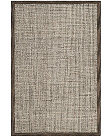 Abstract 220 Brown 5' x 8' Area Rug