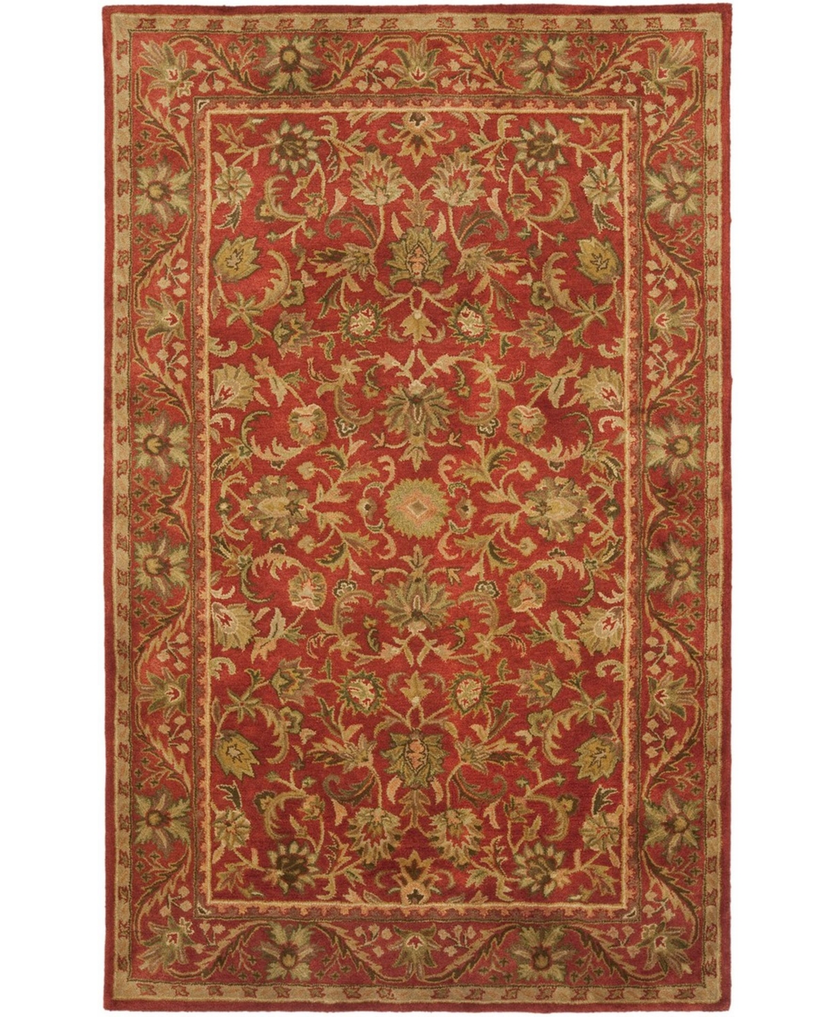 Safavieh Antiquity At52 Red 8'3in x 11' Area Rug - Red