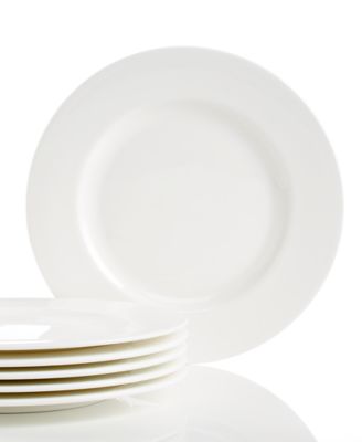 Lenox - Set of 6 Classic White Salad Plates