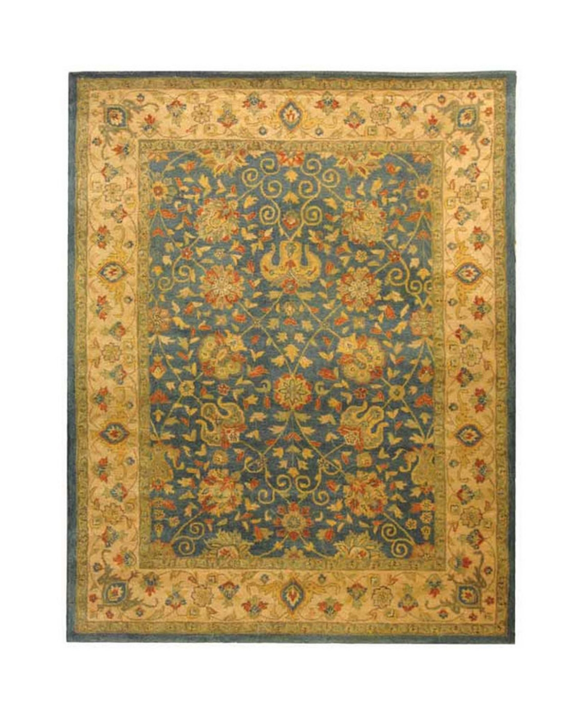 Safavieh Antiquity At21 Blue 8'3in x 11' Area Rug - Blue