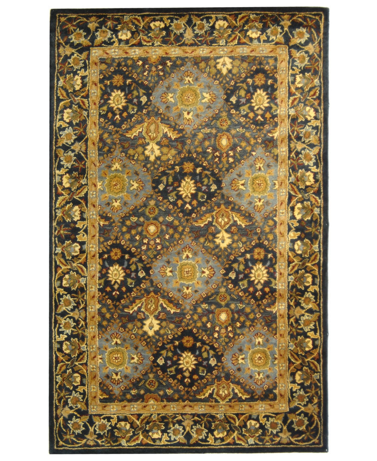 Safavieh Antiquity At57 Blue 7'6in x 9'6in Area Rug - Blue