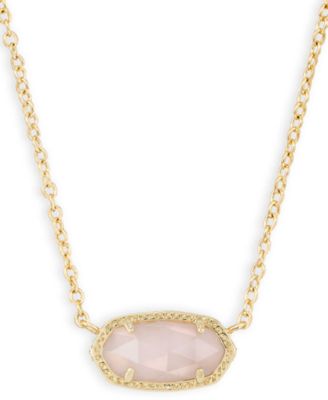 kendra scott light pink necklace