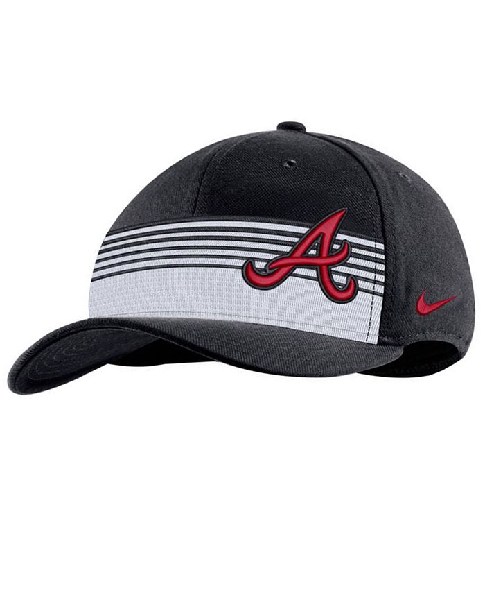 Nike Atlanta Braves Stripe Swooshflex Classic 99 Cap - Macy's