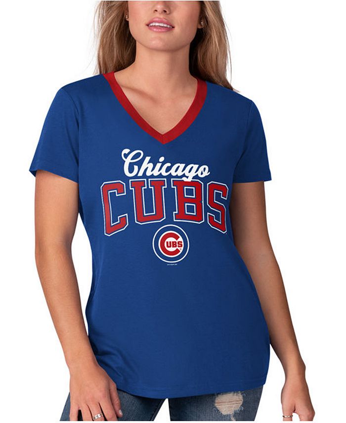 G-III Sports Women's Chicago Cubs Fair Ball T-Shirt - Macy's