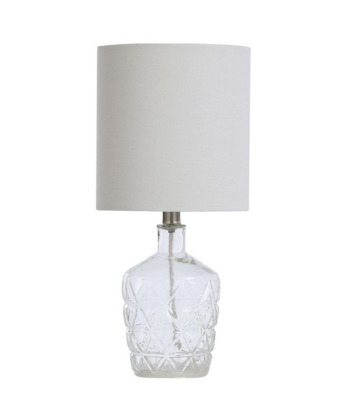 StyleCraft Home Collection StyleCraft Textured Glass Accent Lamp with ...