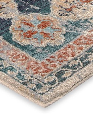 CLOSEOUT! Soiree Cristales Mushroom 8' x 11' Area Rug