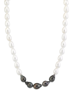 image of Cultured Tahitian Pearl (8-10-1/2mm) & Cultured Freshwater Pearl (8-10-1/2mm) 17