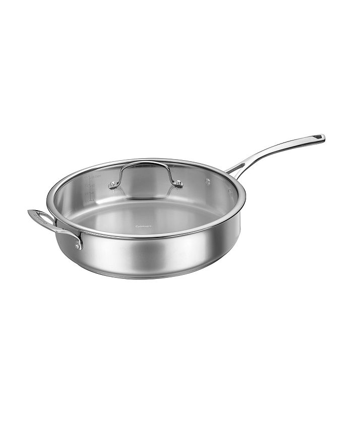 Cuisinart Forever Stainless Collection™ 5.5-Qt. Saute Pan with Helper  Handle and Cover - Macy's