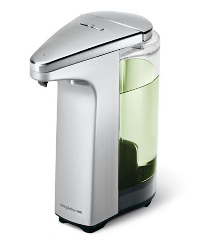 simplehuman Compact Soap Dispenser with Soap Sample