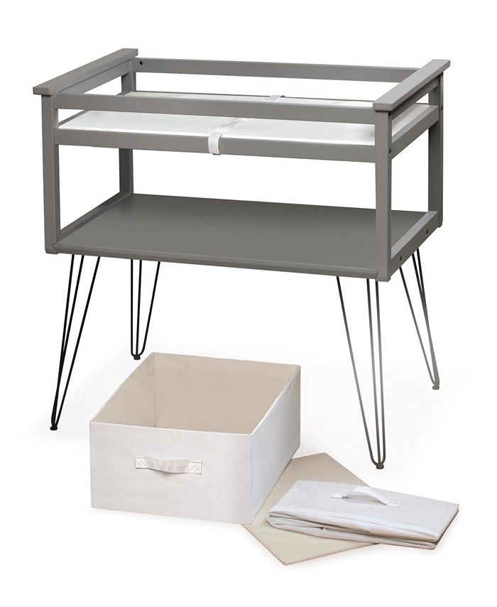 Badger Basket Contempo Convertible Changing Table with Two Baskets Macy's