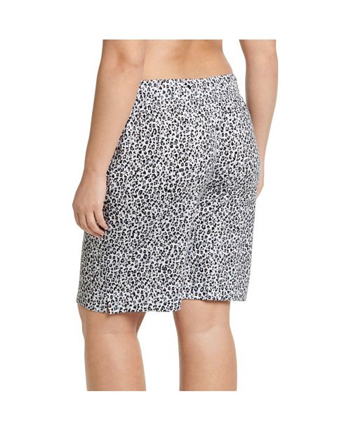 Jockey Plus Size Cotton Bermuda Sleep Shorts & Reviews Bras, Panties