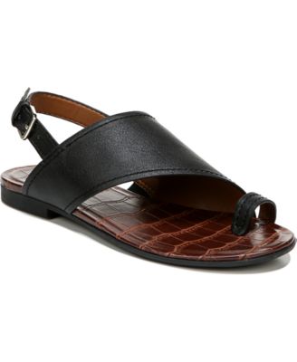 naturalizer black flat sandals