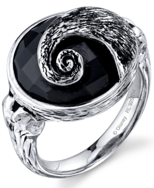 image of Rocklove Disney-s Tim Burton Cubic Zirconia Iconic Ring in Sterling Silver