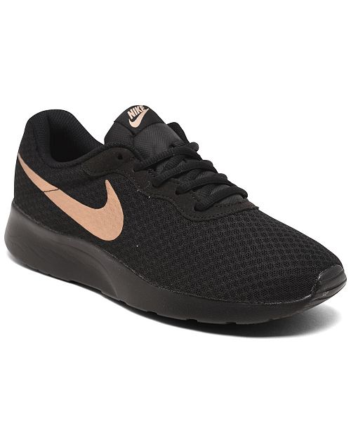 Nike Women S Tanjun Casual Sneakers From Finish Line Reviews